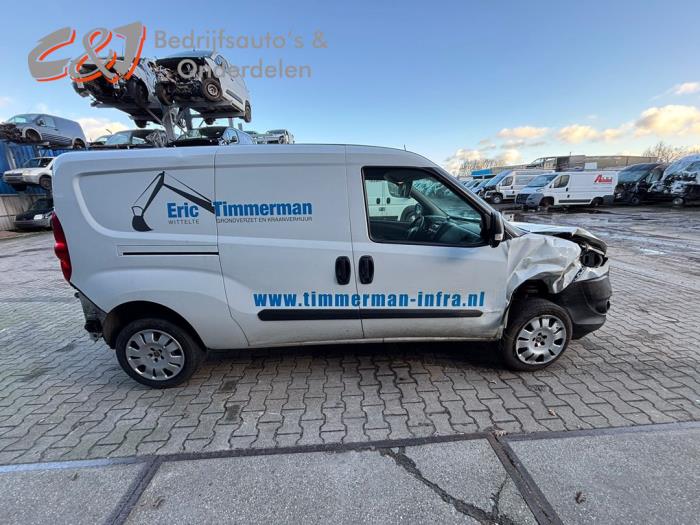 Fiat Doblo Cargo 1.3 MJ 16V DPF Euro 5 Sloopvoertuig (2014, Wit)