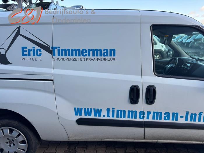 Fiat Doblo Cargo 1.3 MJ 16V DPF Euro 5 Sloopvoertuig (2014, Wit)