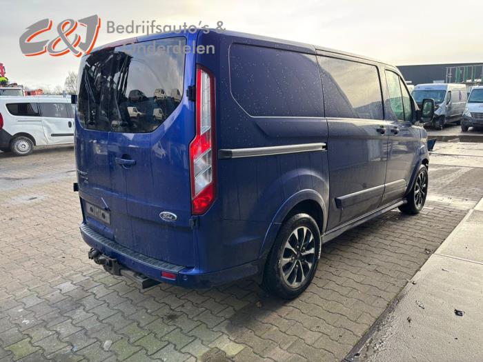 Ford Transit Custom 2.0 TDCi 16V Eco Blue 170 Sloopvoertuig (2018, Blauw)