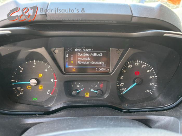 Ford Transit Custom 2.0 TDCi 16V Eco Blue 170 Sloopvoertuig (2018, Blauw)