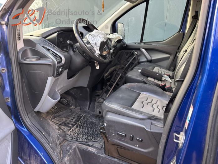 Ford Transit Custom 2.0 TDCi 16V Eco Blue 170 Sloopvoertuig (2018, Blauw)