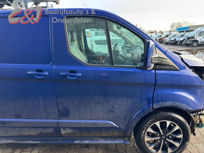 Ford Transit Custom 2.0 TDCi 16V Eco Blue 170 Sloopvoertuig (2018, Blauw)