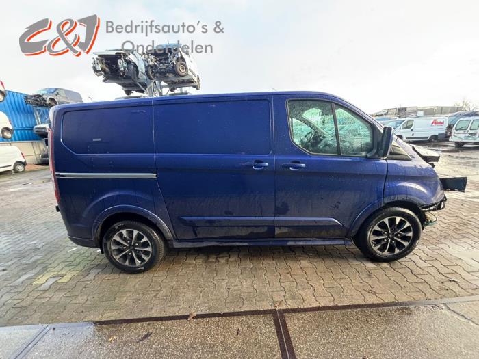 Ford Transit Custom 2.0 TDCi 16V Eco Blue 170 Sloopvoertuig (2018, Blauw)