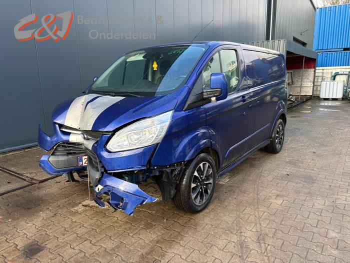 Ford Transit Custom 2.0 TDCi 16V Eco Blue 170 Sloopvoertuig (2018, Blauw)