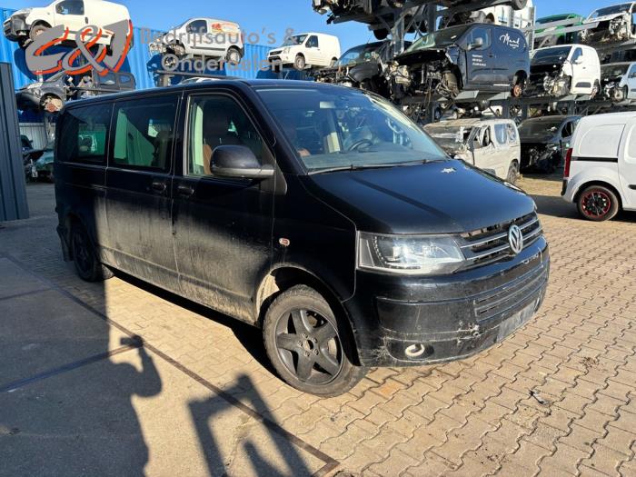 Volkswagen Transporter T6 2.0 TDI DRF 4Motion Sloopvoertuig (2016, Zwart)