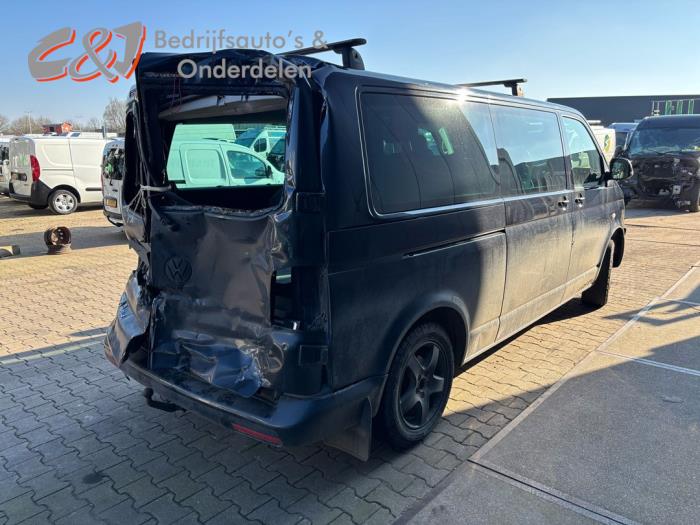 Volkswagen Transporter T6 2.0 TDI DRF 4Motion Sloopvoertuig (2016, Zwart)
