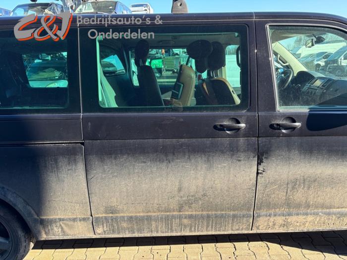 Volkswagen Transporter T6 2.0 TDI DRF 4Motion Sloopvoertuig (2016, Zwart)