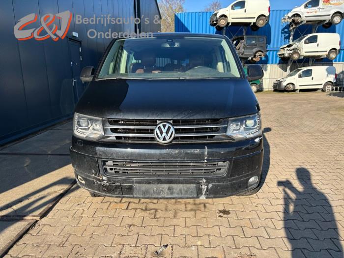 Volkswagen Transporter T6 2.0 TDI DRF 4Motion Sloopvoertuig (2016, Zwart)