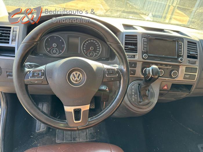 Volkswagen Transporter T6 2.0 TDI DRF 4Motion Sloopvoertuig (2016, Zwart)