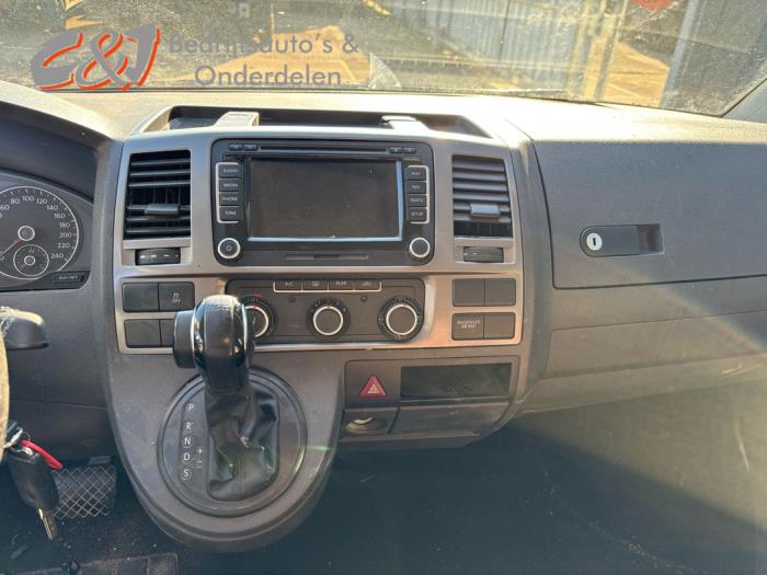 Volkswagen Transporter T6 2.0 TDI DRF 4Motion Sloopvoertuig (2016, Zwart)