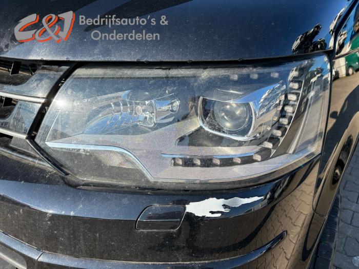 Volkswagen Transporter T6 2.0 TDI DRF 4Motion Sloopvoertuig (2016, Zwart)