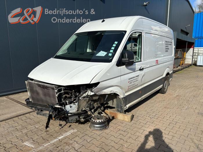 Volkswagen Crafter 2.0 TDI RWD Sloopvoertuig (2019, Wit)