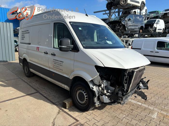 Volkswagen Crafter 2.0 TDI RWD Sloopvoertuig (2019, Wit)