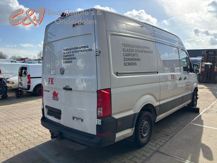 Volkswagen Crafter 2.0 TDI RWD Sloopvoertuig (2019, Wit)