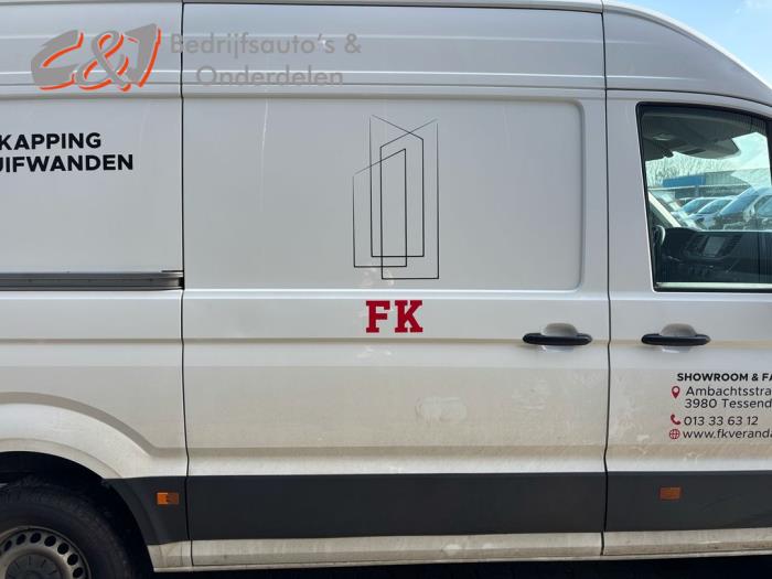 Volkswagen Crafter 2.0 TDI RWD Sloopvoertuig (2019, Wit)