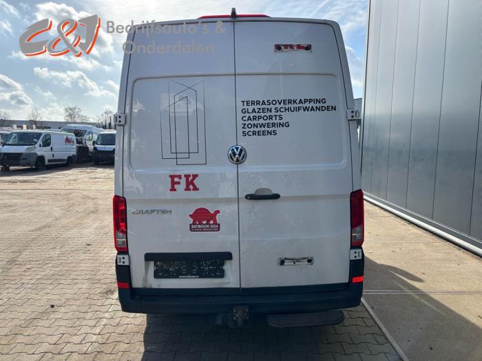 Volkswagen Crafter 2.0 TDI RWD Sloopvoertuig (2019, Wit)
