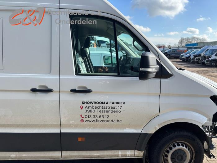 Volkswagen Crafter 2.0 TDI RWD Sloopvoertuig (2019, Wit)