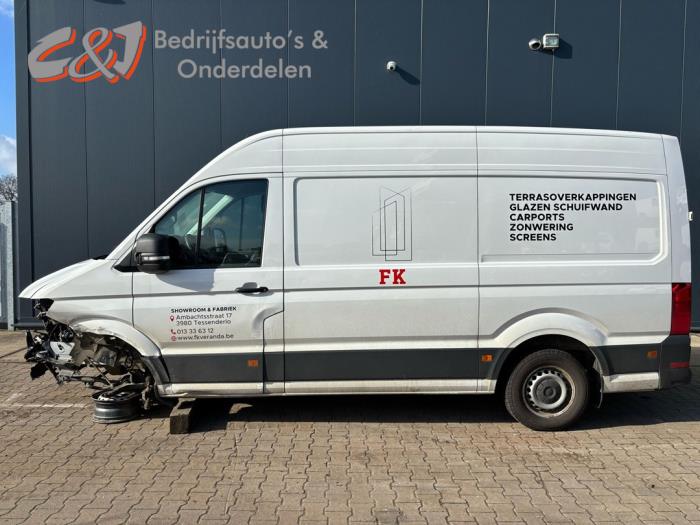 Volkswagen Crafter 2.0 TDI RWD Sloopvoertuig (2019, Wit)