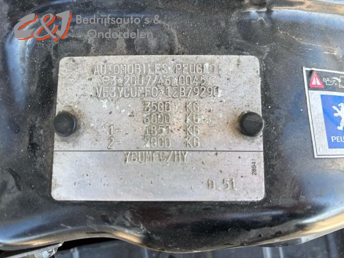 Peugeot Boxer 2.2 HDi 150 Sloopvoertuig (2016, ZIVLER)