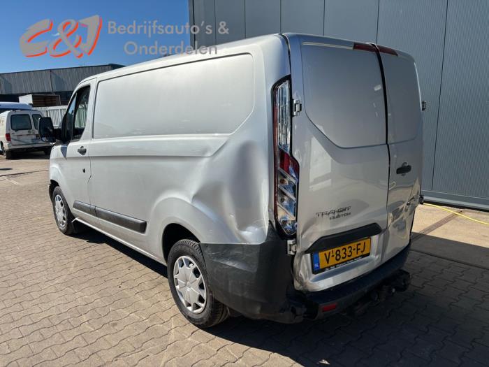 Ford Transit Custom 2.0 TDCi 16V Eco Blue 130 Sloopvoertuig (2017, Zilver)