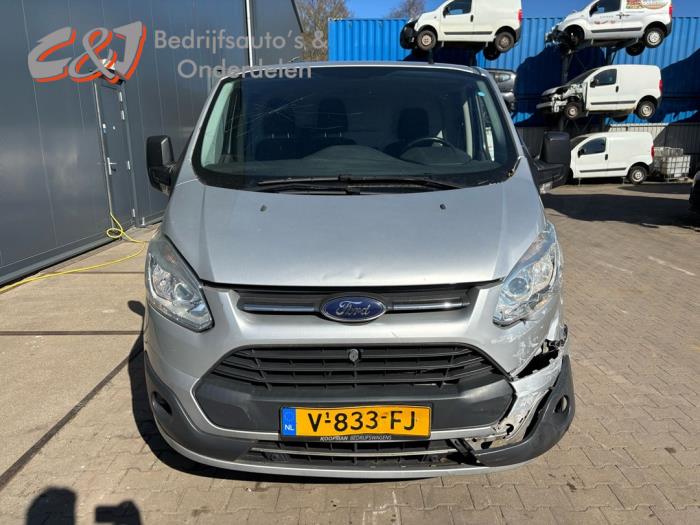 Ford Transit Custom 2.0 TDCi 16V Eco Blue 130 Sloopvoertuig (2017, Zilver)