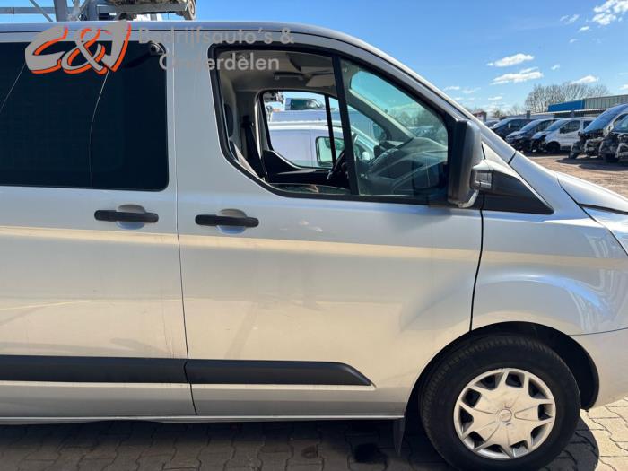 Ford Transit Custom 2.0 TDCi 16V Eco Blue 130 Sloopvoertuig (2017, Zilver)