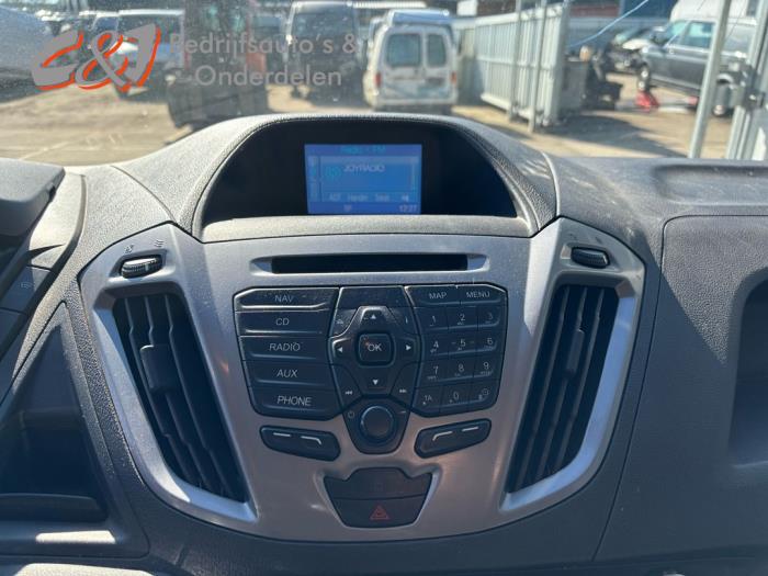 Ford Transit Custom 2.0 TDCi 16V Eco Blue 130 Sloopvoertuig (2017, Zilver)