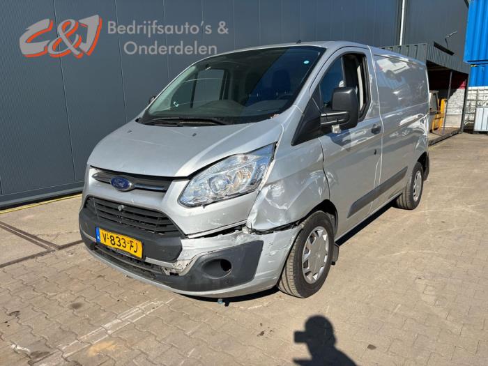 Ford Transit Custom 2.0 TDCi 16V Eco Blue 130 Sloopvoertuig (2017, Zilver)