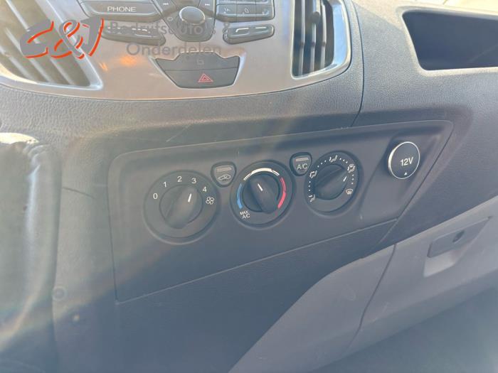 Ford Transit Custom 2.0 TDCi 16V Eco Blue 130 Sloopvoertuig (2017, Zilver)