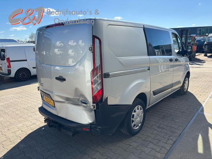 Ford Transit Custom 2.0 TDCi 16V Eco Blue 130 Sloopvoertuig (2017, Zilver)