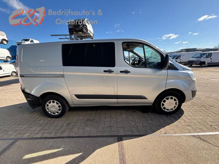 Ford Transit Custom 2.0 TDCi 16V Eco Blue 130 Sloopvoertuig (2017, Zilver)