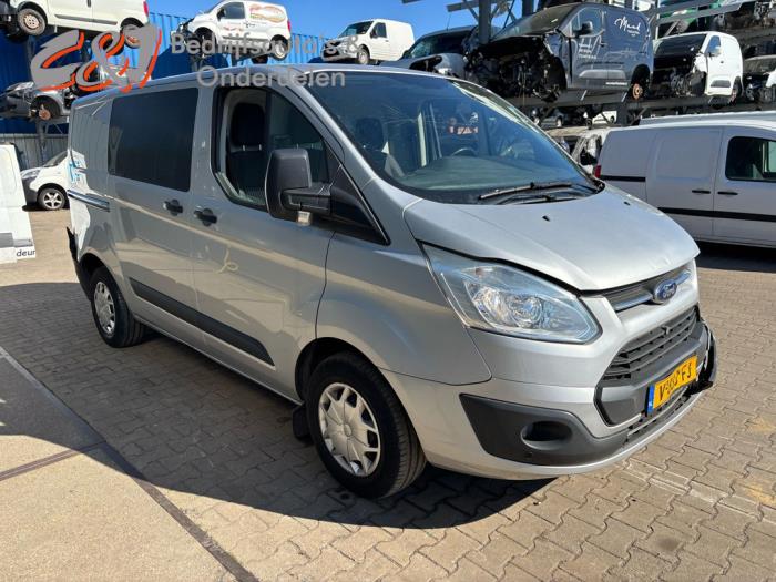 Ford Transit Custom 2.0 TDCi 16V Eco Blue 130 Sloopvoertuig (2017, Zilver)