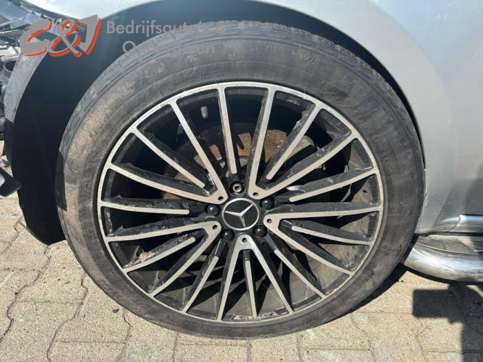 Mercedes V 2.1 250 BlueTEC, 250 d 16V Sloopvoertuig (2016, Zilver)