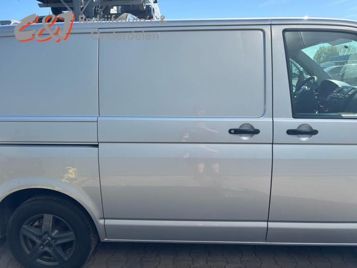 Volkswagen Transporter T5 2.0 TDI BlueMotion Sloopvoertuig (2014, Zilver)