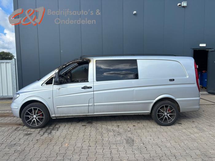Mercedes Vito 3.0 120 CDI V6 24V Sloopvoertuig (2008, Zilver)