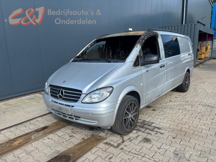 Mercedes Vito 3.0 120 CDI V6 24V Sloopvoertuig (2008, Zilver)