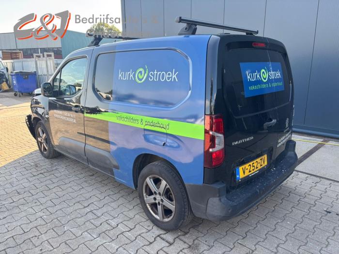 Peugeot Partner 1.6 BlueHDi 100 Sloopvoertuig (2019, Zwart)