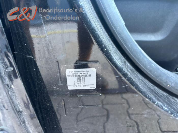 Peugeot Partner 1.6 BlueHDi 100 Sloopvoertuig (2019, Zwart)