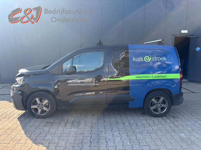 Peugeot Partner 1.6 BlueHDi 100 Sloopvoertuig (2019, Zwart)