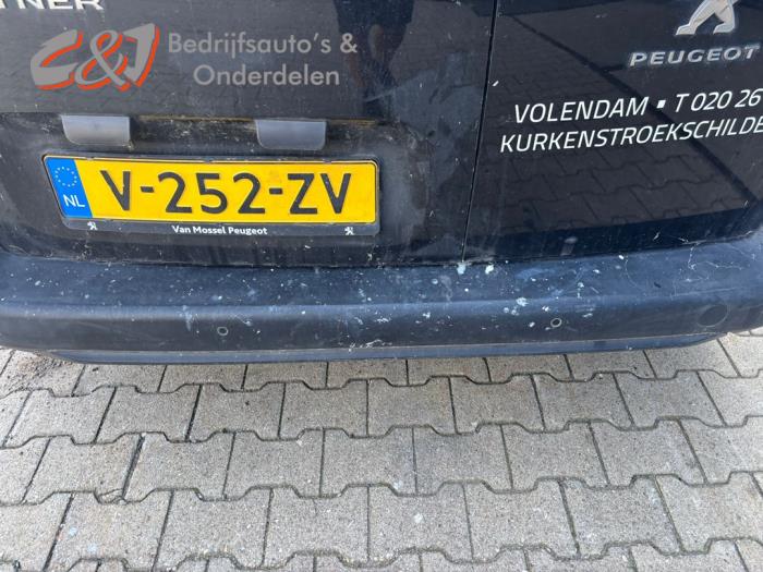 Peugeot Partner 1.6 BlueHDi 100 Sloopvoertuig (2019, Zwart)