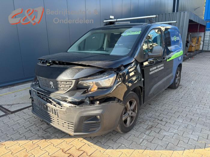 Peugeot Partner 1.6 BlueHDi 100 Sloopvoertuig (2019, Zwart)