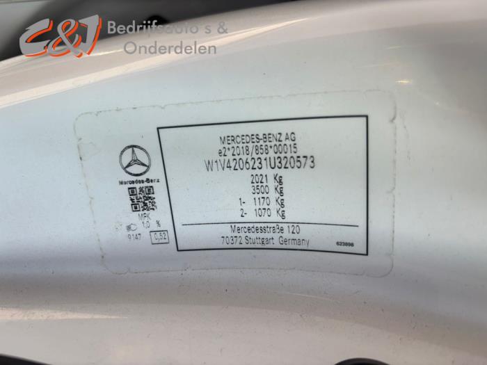 Mercedes Citan 1.5 110 CDI Sloopvoertuig (2022, Wit)