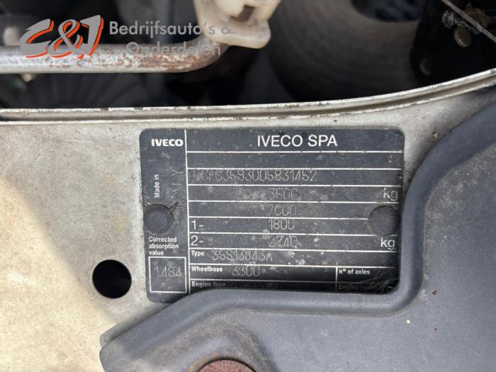 Iveco New Daily IV 35C13V, C13V/P, S13V, S13V/P Sloopvoertuig (2010, Wit)