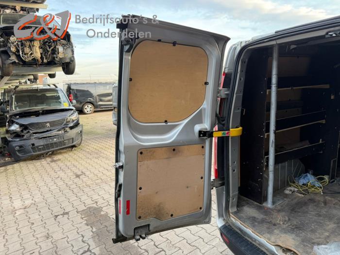 Ford Transit Custom 2.0 TDCi 16V Eco Blue 130 Sloopvoertuig (2019, Metallic, Moondust, Zilver)