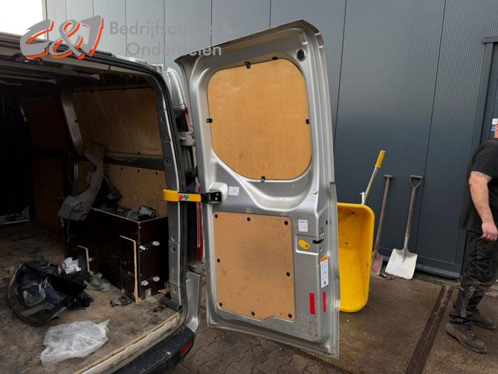Ford Transit Custom 2.0 TDCi 16V Eco Blue 130 Sloopvoertuig (2019, Metallic, Moondust, Zilver)