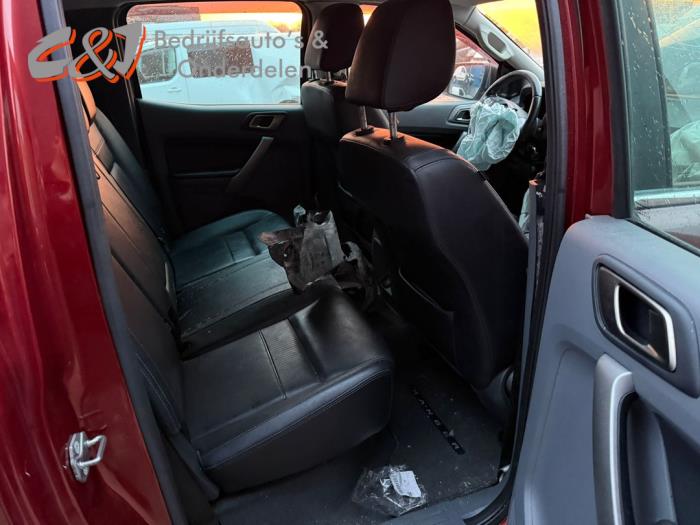 Ford Ranger 3.2 TDCI 20V 4x4 Sloopvoertuig (2018, Donker, Rood)