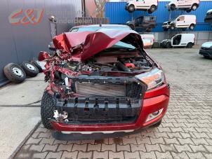Ford Ranger 3.2 TDCI 20V 4x4 Sloopvoertuig (2018, Donker, Rood)