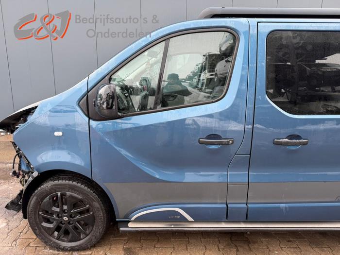 Renault Trafic 1.6 dCi 145 Twin Turbo Sloopvoertuig (2019, Blauw)