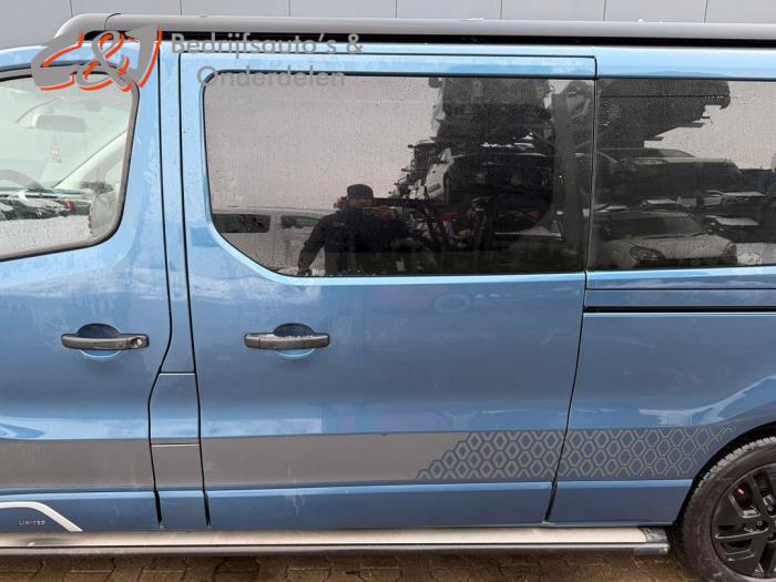 Renault Trafic 1.6 dCi 145 Twin Turbo Sloopvoertuig (2019, Blauw)