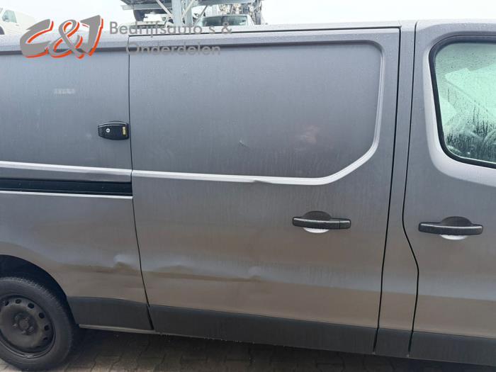 Renault Trafic 1.6 dCi 125 Twin Turbo Sloopvoertuig (2018, Grijs)